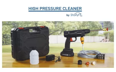 / High Pressure Cleaner ® - idropulitrice ricaricabile senza fili